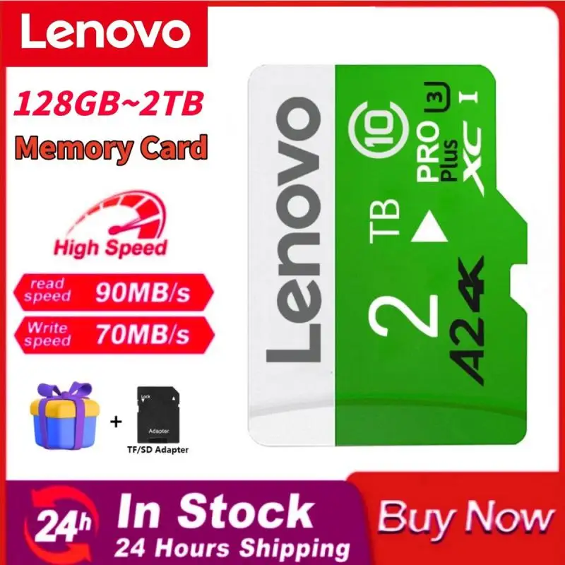 Nuova Scheda Sd Micro Tf Lenovo Da 2Tb Scheda Di Memoria Sd Da 1Tb Scheda Sd Da 128Gb Classe 10 Da 256Gb Scheda Di Memoria Flash Da 512Gb Per Telefoni