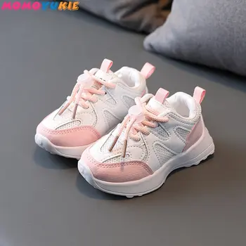 Fashion Outdoor Sneakers Children Casual Shoes Baby Toddler Shoes Boys Girls Soft Sole Breathable Mesh comfortable Running Shoes 2