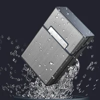 Portable Slim Aluminum Cigarette Case Regular King Size Plastic Cigar Tobacco Holder Box Storage Container Smoking Accessories 1
