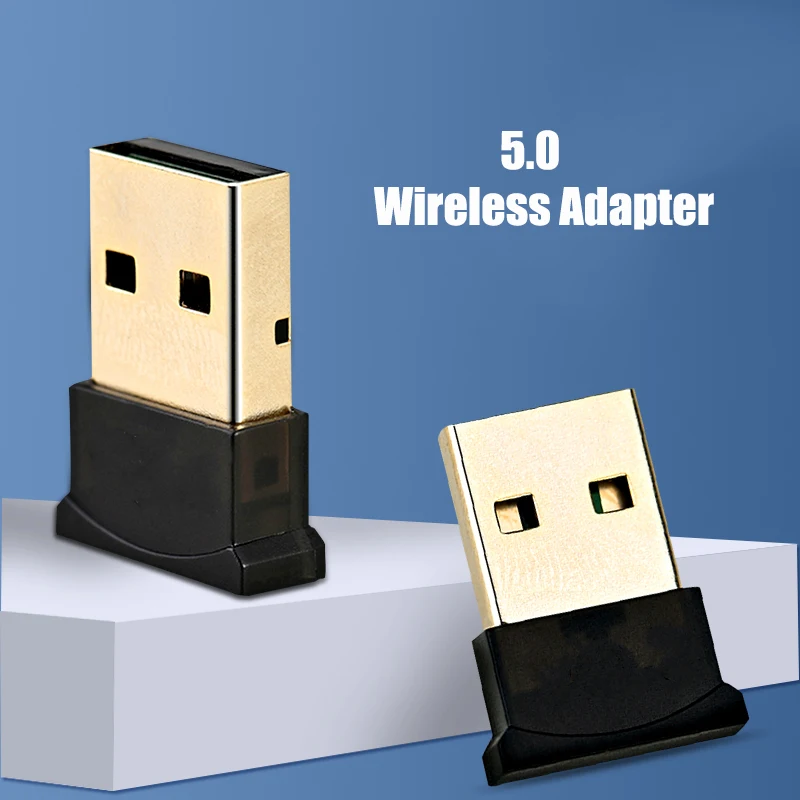 USB 5.0 Bluetooth-compatible Adapter Dongle for Computer Mouse Keyboard Wireless Speaker Music Receiver Transmitter