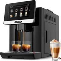 Fully Automatic Espresso Machine With Grinder - 19 Customizable Coffee Options - Auto-Cleaning For Easy Maintenance - Milk-Foam 1