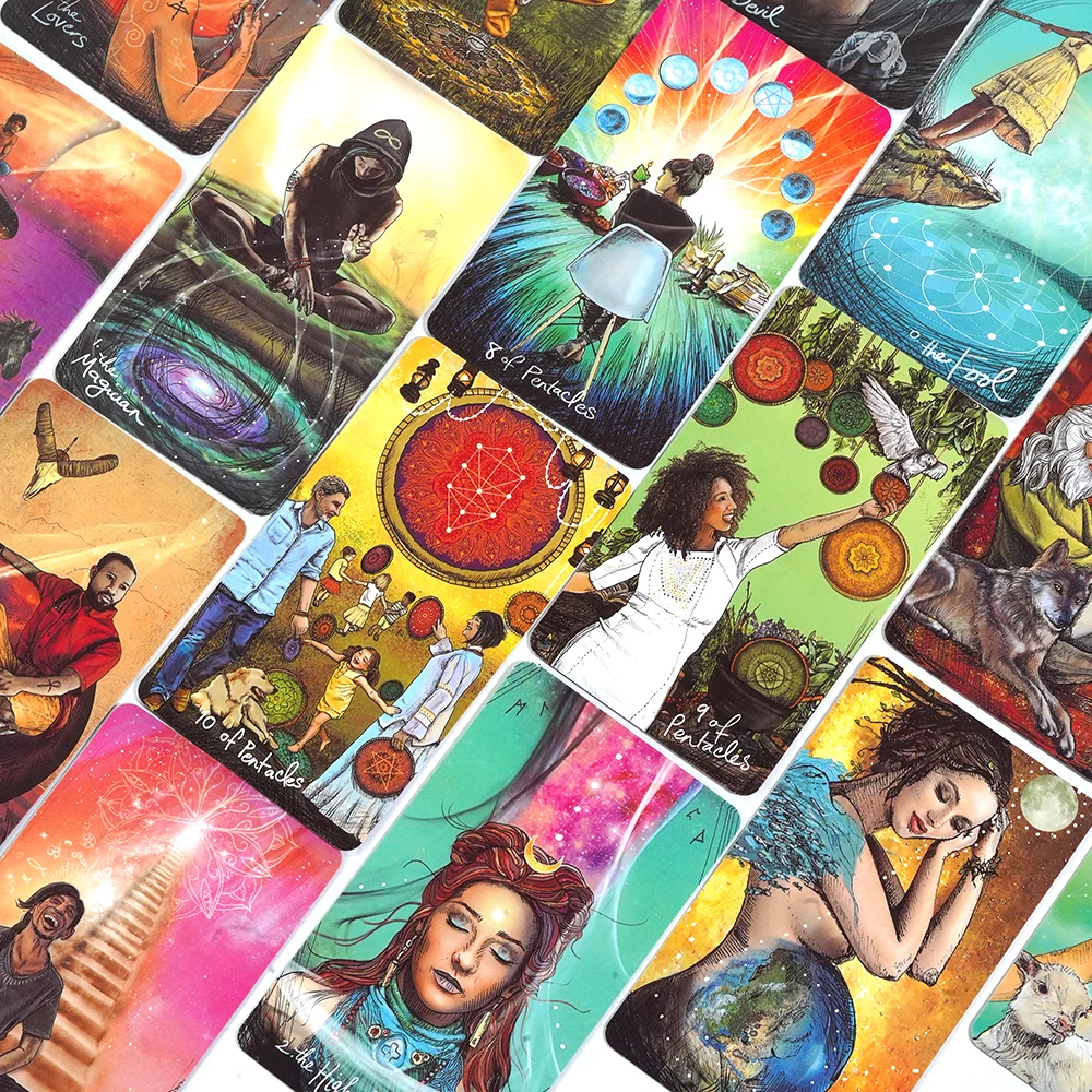 Tarot Deck 78 Cards With Pdf Guidebook For Tarot Readings And Spiritual Guidance