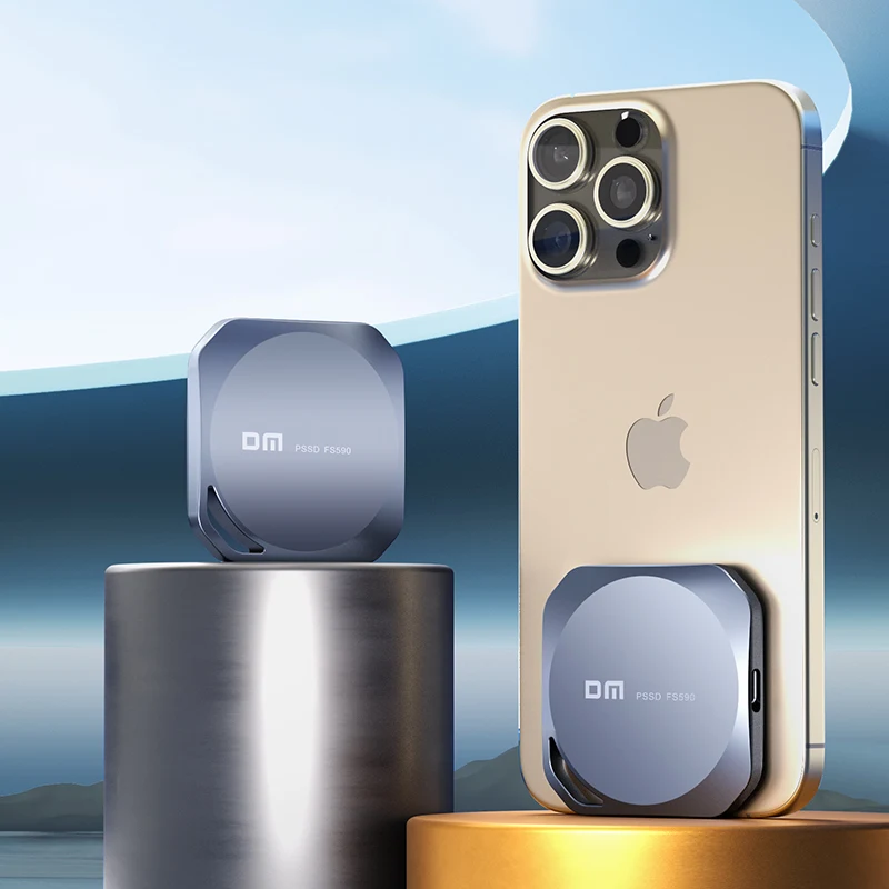 FS590 휴대용 솔리드 스테이트 드라이브, 최대 510mb/s 전송 속도