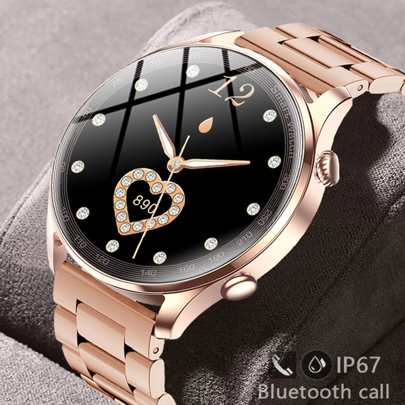 Super Slim Smart Watch Women 1.36 Inch HD Screen 2022 Ladies And Girls