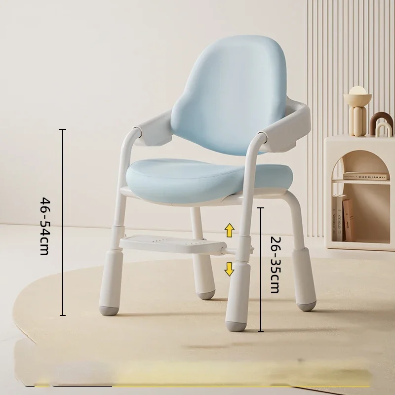 Study Chair Designer Girl Mother Kids School Child Baby Eating Chairs Room Design Growing Children Children's Stool Furniture