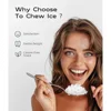 Crushed Pellet Nugget Ice Maker Machine 33lbs/24H Self-Cleaning Operation Easy Add Water Compact Design Portable Countertop Ice 2
