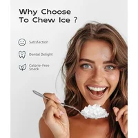 Crushed Pellet Nugget Ice Maker Machine 33lbs/24H Self-Cleaning Operation Easy Add Water Compact Design Portable Countertop Ice 2