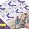1-500Pcs Clear Kpop idol Album Photo Card Protective Sleeve Waterproof Protector Case Box For Popcorn Game Card Holder 56x87mm 1