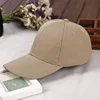 Fashion Retro Solid Color Men and Women Universal Baseball Cap Outdoor Sports Casual Girl Ponytail  Hat Sale 3