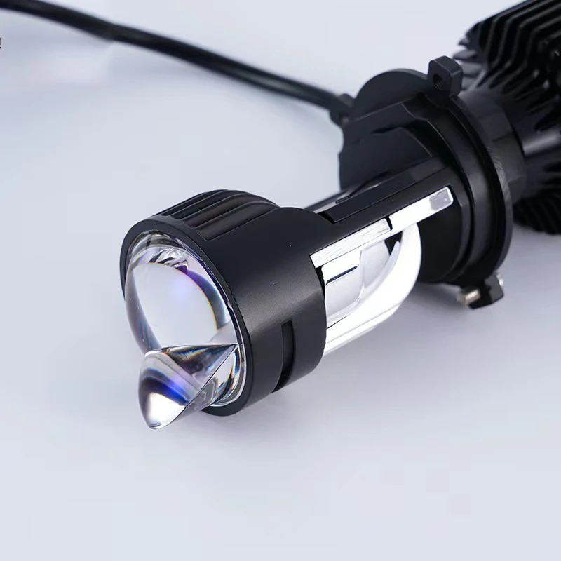 Bi LED 자동차 헤드라이트 전구 프로젝터 렌즈, 하이 로우 빔 스포트라이트, 7535 CSP Canbus, 4300K, 3000K, 6000K, H4, 30000LM, 120W