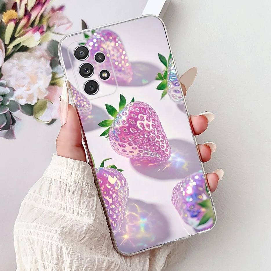 Luxury Floral Painted Soft Slim Phone Case - Elegant Design