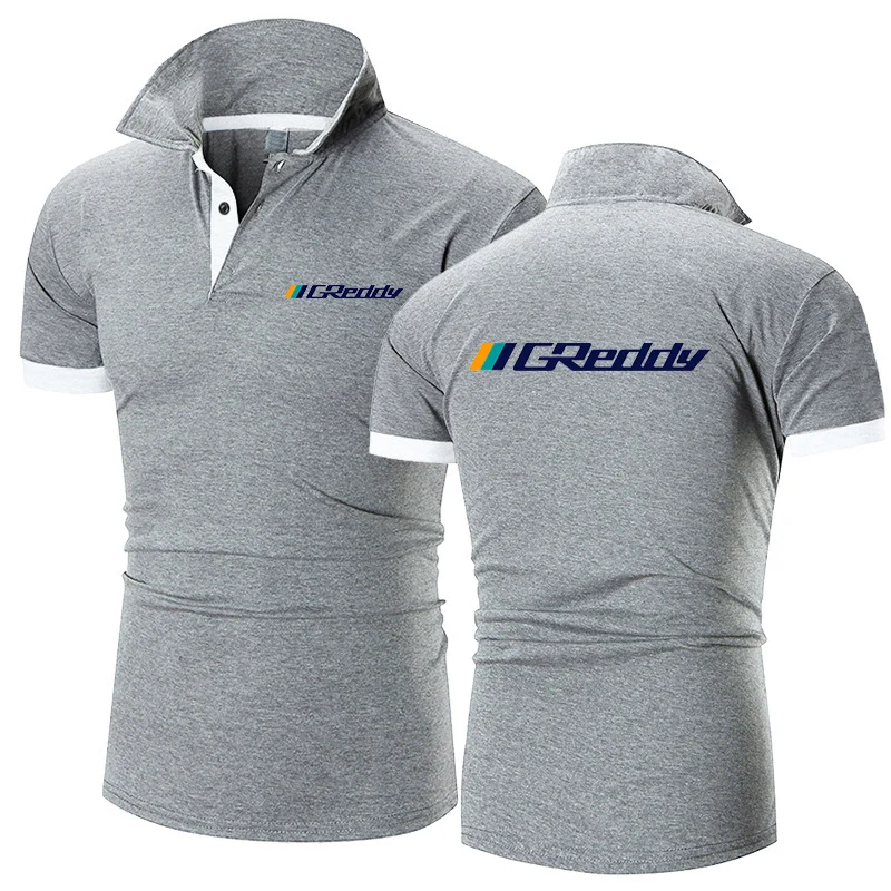 Summer Cotton Breathable Polo Shirt for Men