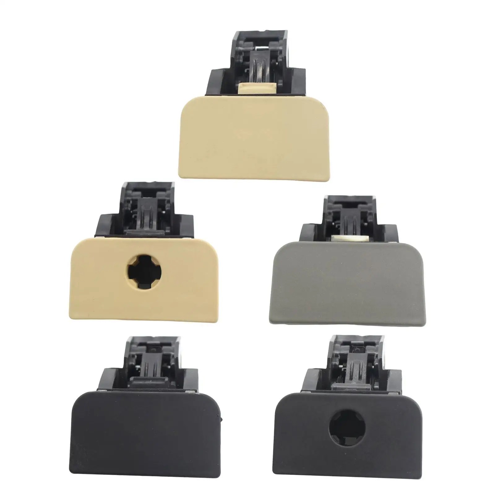 

Автомобильный перчаточный ящик, ручка защелки 6Q0 857 131 D, компоненты для салона в сборе, высокопроизводительные прочные замены для VW Polo 99-02