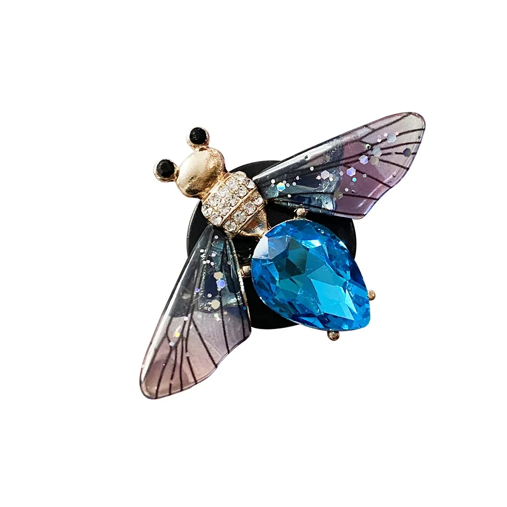 Shiny Rhinestone Dragonfly Car Air Freshener Clip