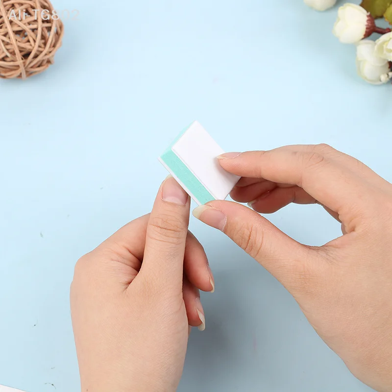 50개 네일 버퍼 블록 그릿 네일 아트 샌딩 폴리쉬 UV 젤 네일 광택 버퍼 파일 완벽한 매니큐어용