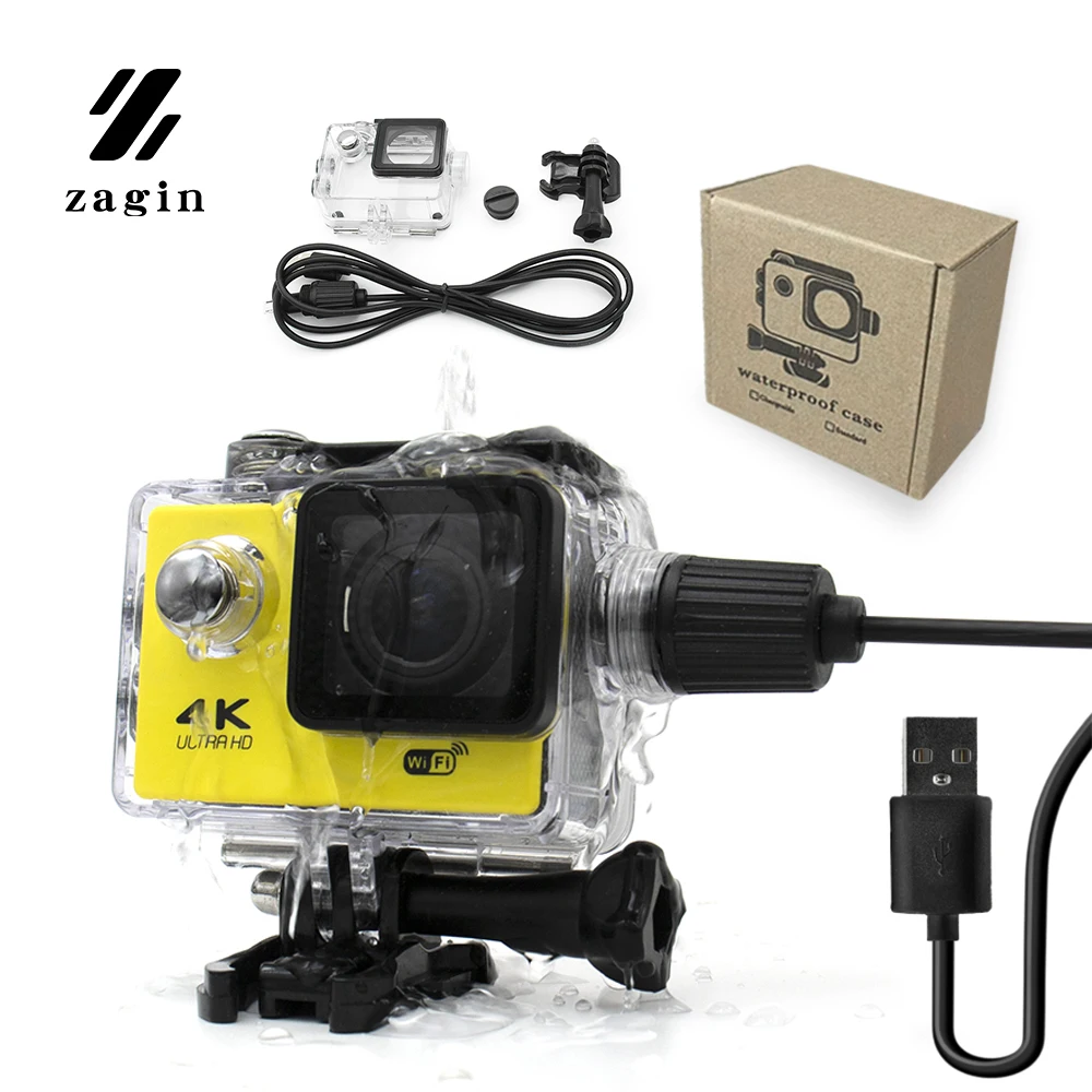 액션 카메라 USB 충전 케이스, 스포츠 카메라 방수 케이스 액세서리, 충전 케..