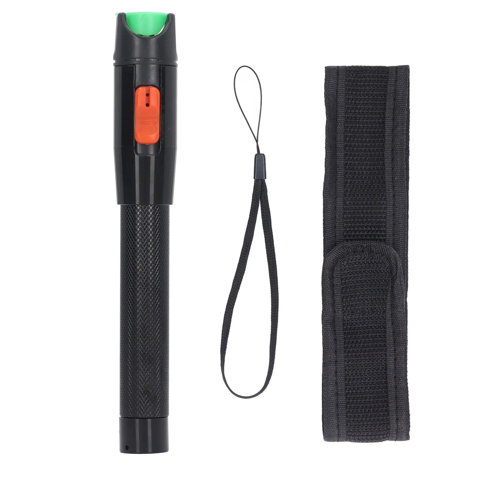 

Visual Fault Locator Aluminum Alloy Fiber Optic Cable Meter Fiber Coupling Pen Type Electrostatic Protection Compact for