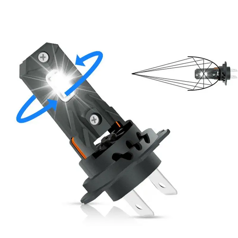 

XSTORM Auto Headlight H1 H4 H7 LED H8 H11 9005 HB3 9006 HB4 9012 Hir2 9008 H13 Led Bulb Automobile Kit H7 Turbo Fog Lamp