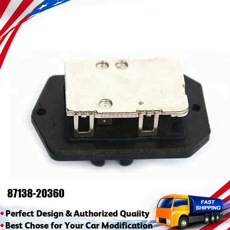 

High Quality For Toyota Celica RU323 1999-2005 OEM HVAC Blower Motor Resistor 1.8L 8713820360 87138-20360 87138-41020 8713841020