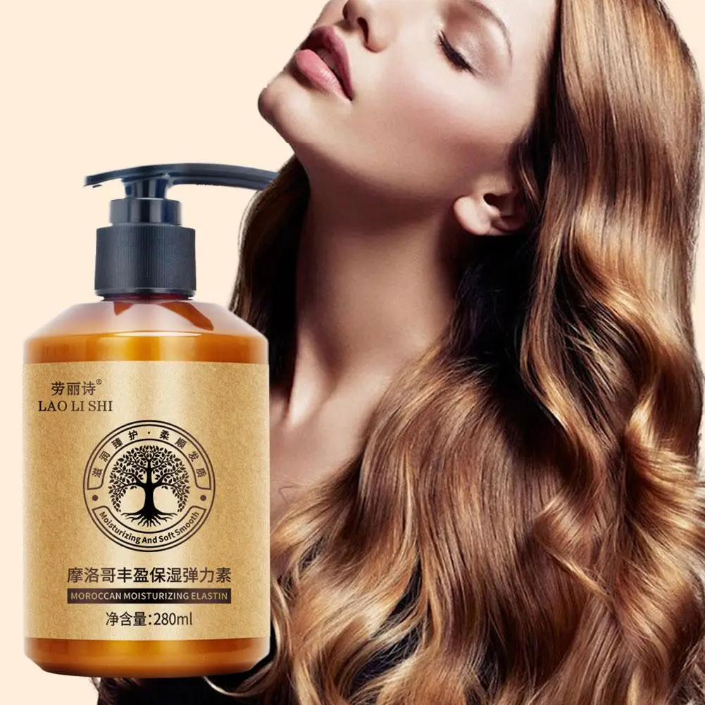 280ml Hair Volumizing Cream Hair Conditioner Volume Defining Elastin Curly Lift Styling Nourishing Cream Curl Car Z8q8