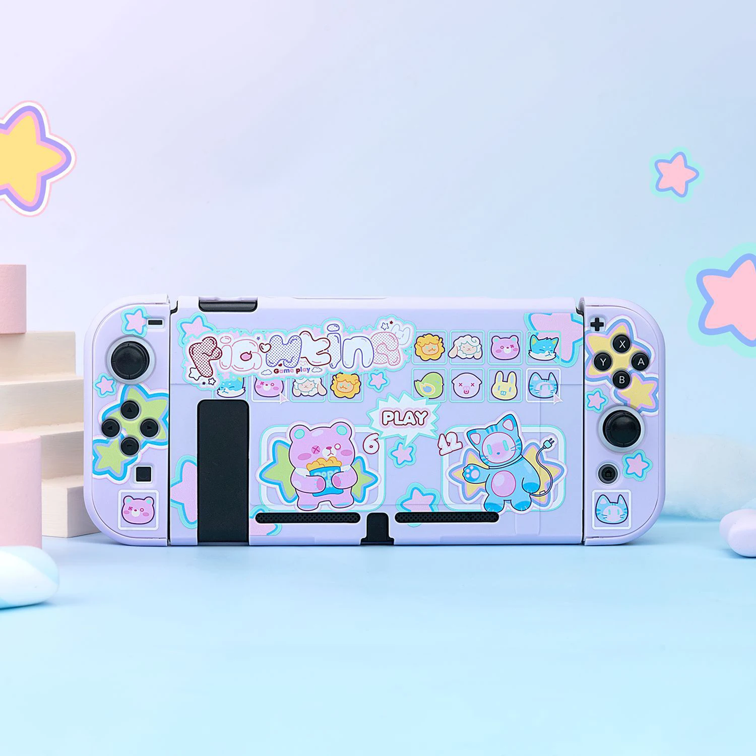 

Gummy Bear Nintendo Switch Case High Quality Dust-Proof Anti-Slip Protective Shell For Joycon & Console Switch Accessories