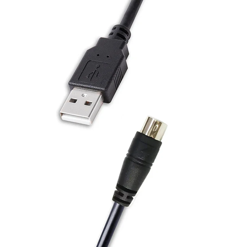 Universal USB A/C to 7-Pin Mini Din Audio Interface Cable