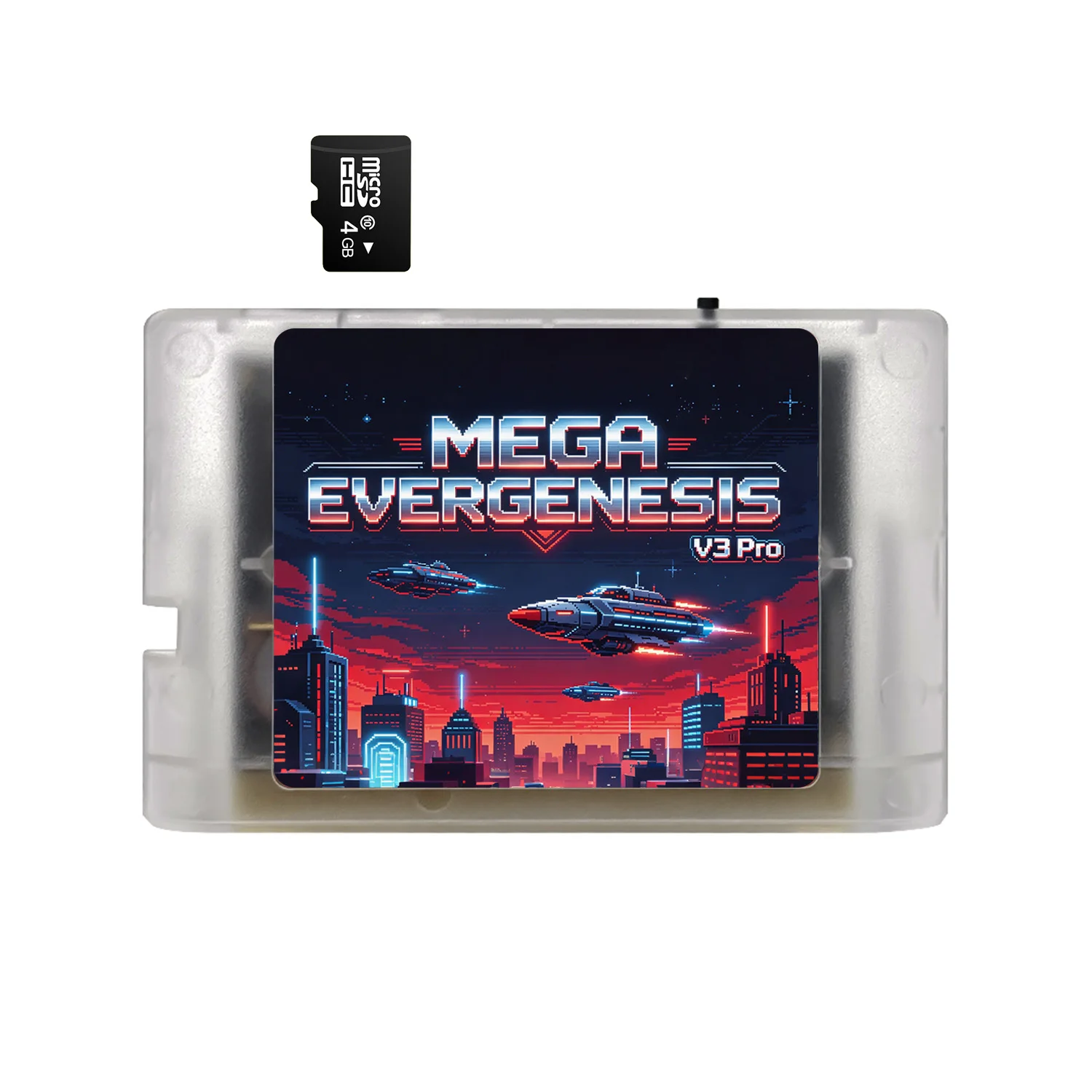 Mega EverDrive V3 Pro 3000 in 1 Flash Cartridge for Sega Genesis / Mega Drive, R