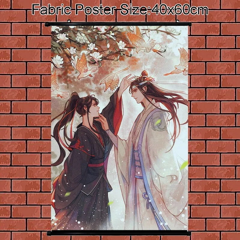 DraggmePartty Anime Mo Dao Zu Shi Poster Figure Wall Art Painting