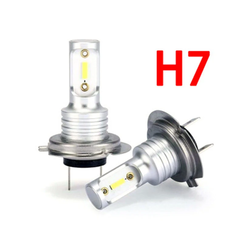 

360 Degree Beam Angle H7 LED Headlight Bulbs Conversion Kit Hi/Lo Beam 55W 8000LM 6000K Super Bright carro voiture