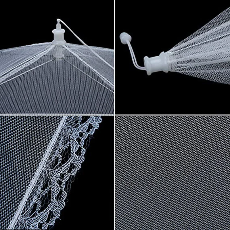 Description Picture 6 of itemFolding Food Net Cover Washable Picnic Kitchen Anti-fly Mosquito Umbrella Simple Creative Multi-color Kitchen Gadgets