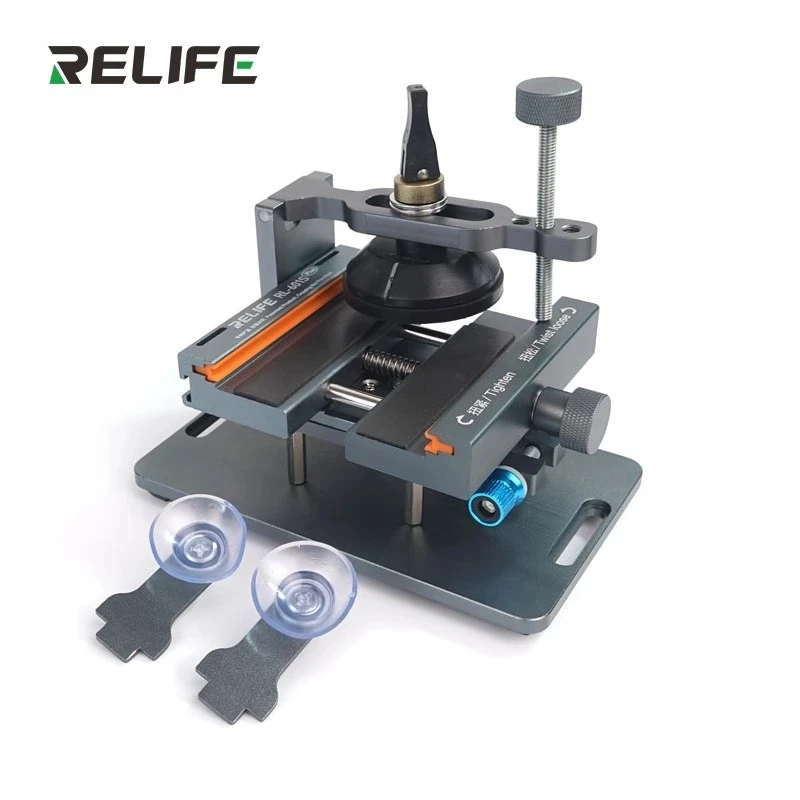Relife Rl601s Mais a Remoção de Vidro Traseira Tela do Lcd Dishabmly 2-em1 Ferramenta de Remoção do Reparo do Telefone Móvel Braçadeira Giratória Fixa de 360 ° - Image 4