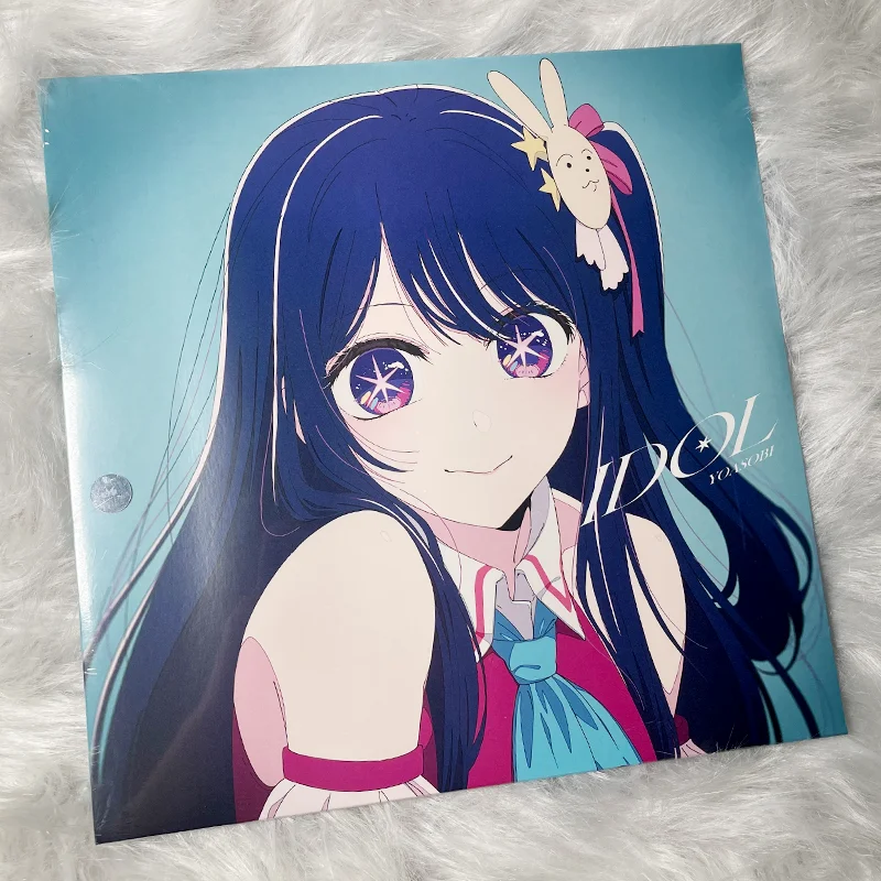 Official YOASOBI Idol Oshi No Ko Vinyl Blue Transparent LP Limited Edition Anime OST Japanese Record