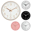 Modern Wall Clock 10 Inch Silent Non-Ticking Decorative Battery Operated Quartz Clock For Living Room Home Office 1