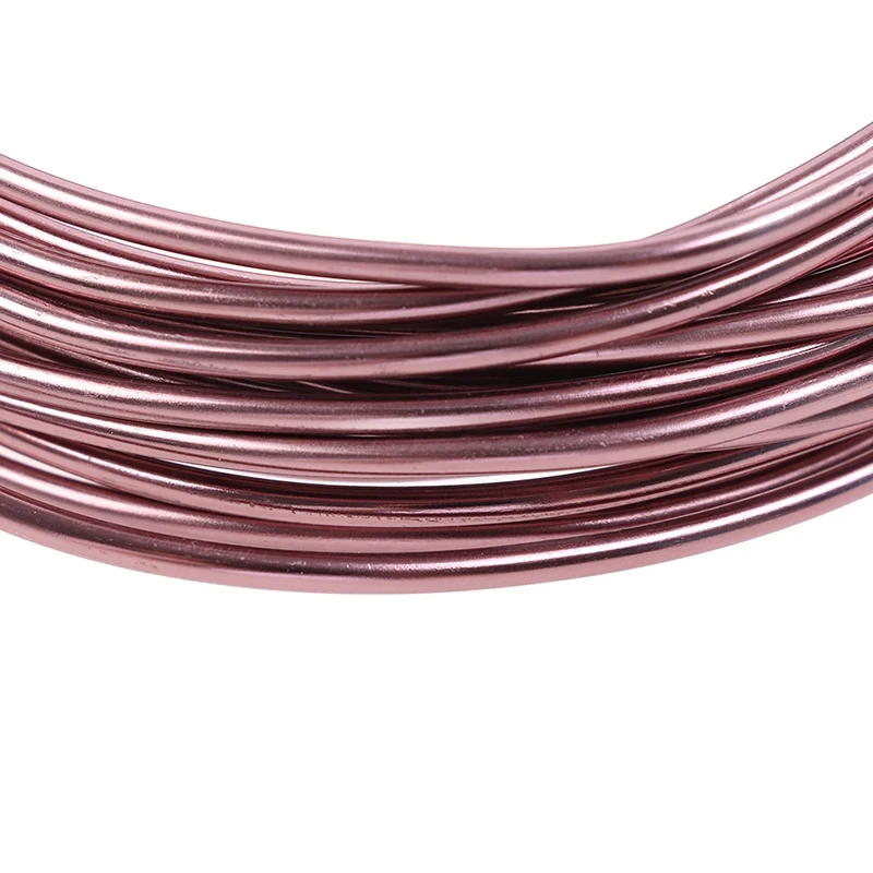 1Pcs Brown Bonsai Wires Anodized Aluminum Bonsai Training Wire 16.5 Feet Tools Metal Wire For Plant Shaped