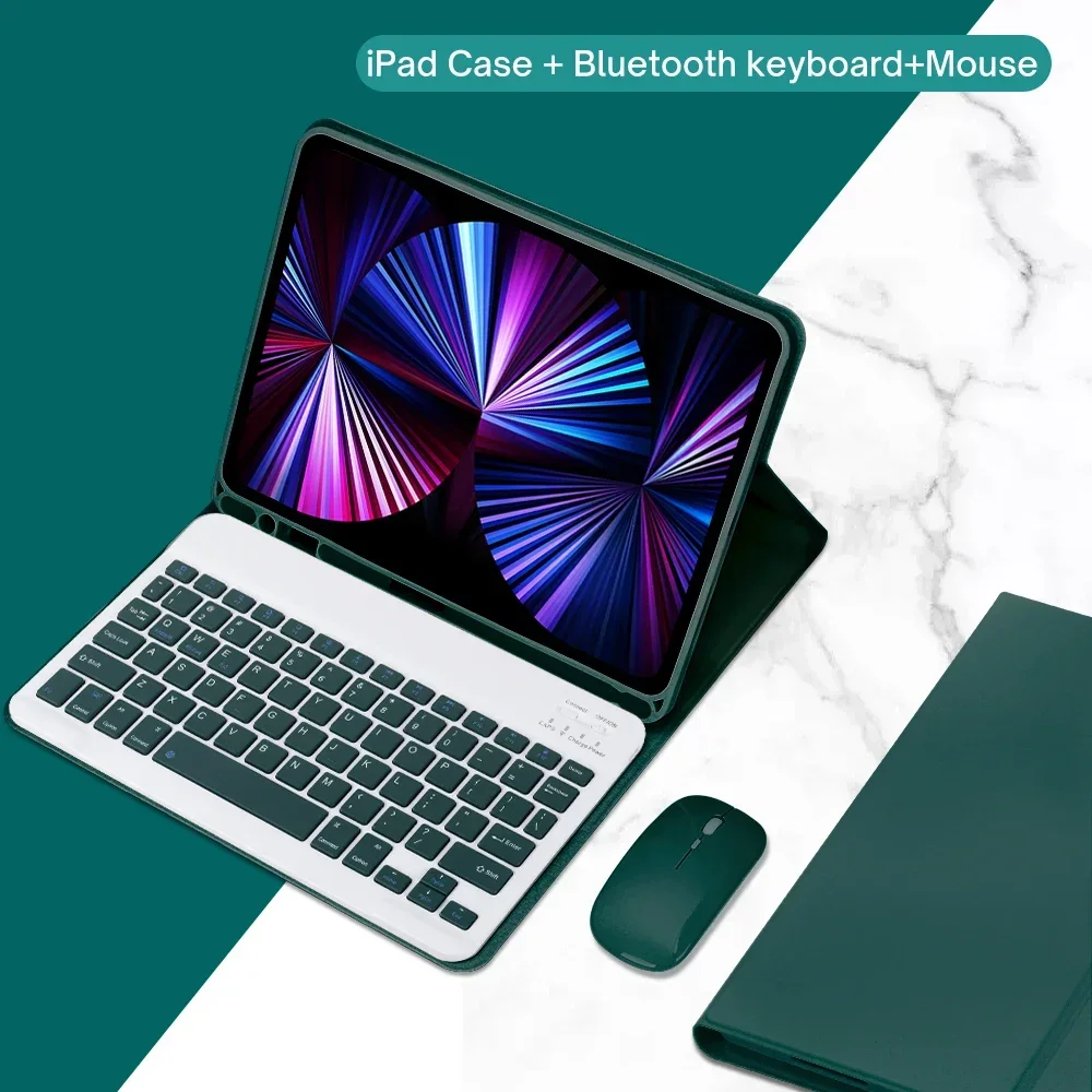 Premium Keyboard Cover for 8.7 Tablets - Spanish & Russian Compatible