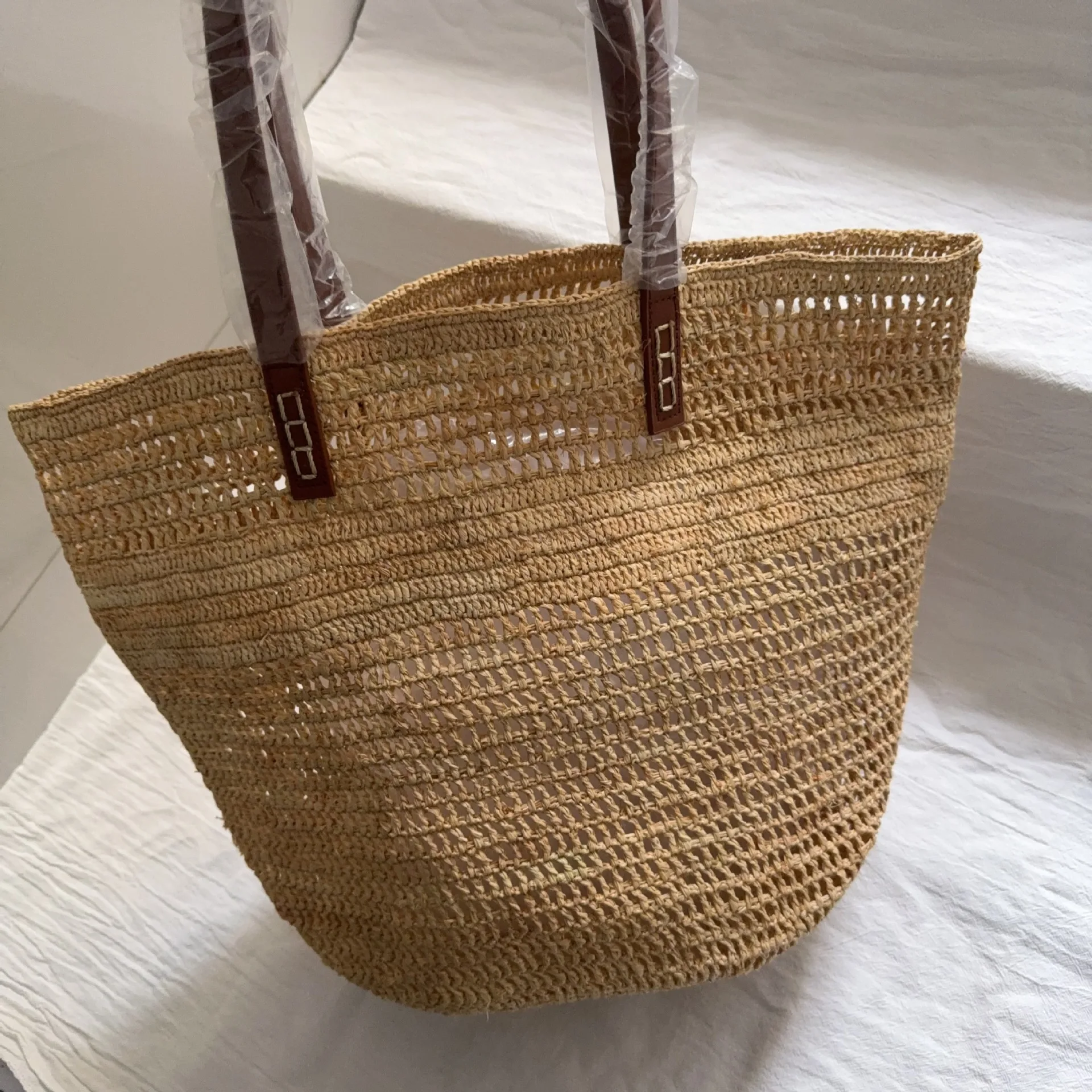 Holiday Beach Trendy And Stylish Armpit Exquisite And Versatile Shopping Bag Hollow Woven Shoulder Bag Casual Tote Bag