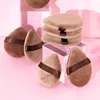 Powder Puff Drop Shape Cosmetic Puff Soft Makeup Sponge For Face Eye Contouring Washable Crystal Velvet Puffs Makeup Accessories 2