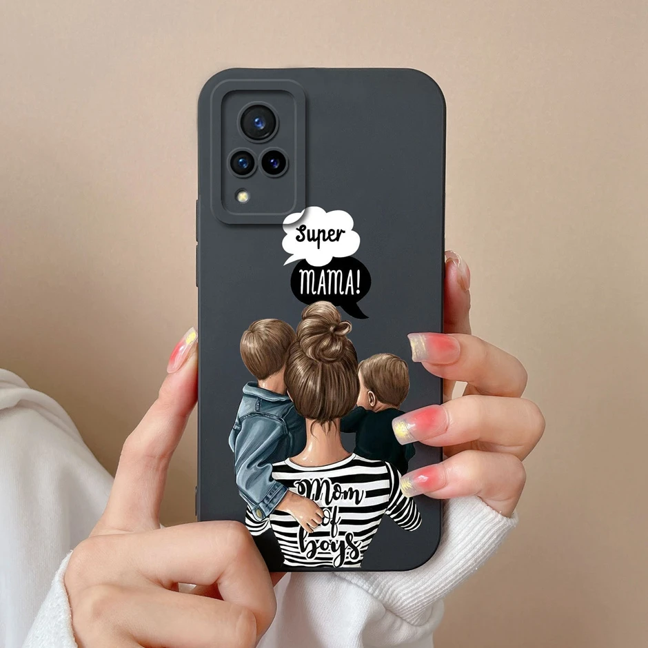 Cute Cartoon High-Quality Liquid Silicone Phone Case - New Design
