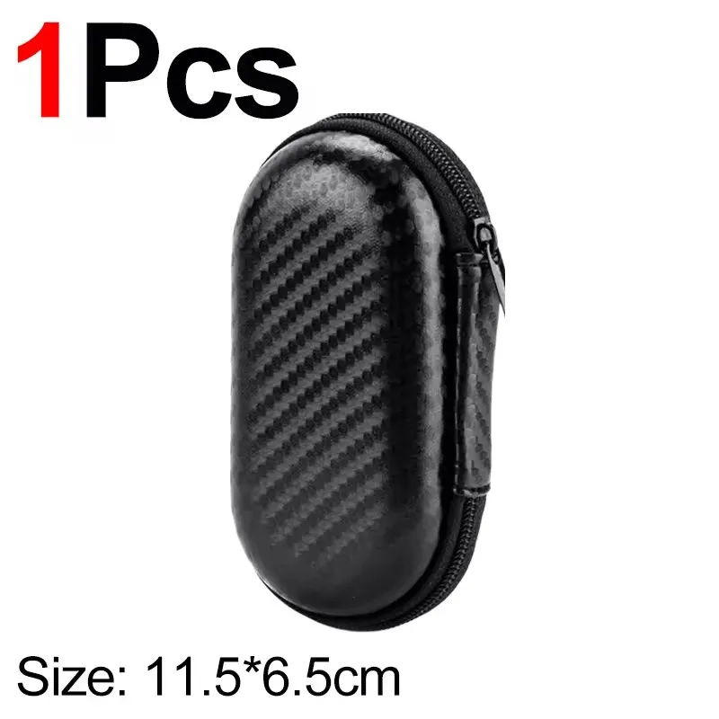 Compact Earphone Carrying Case: Portable EVA Storage Bag & Travel Pouch