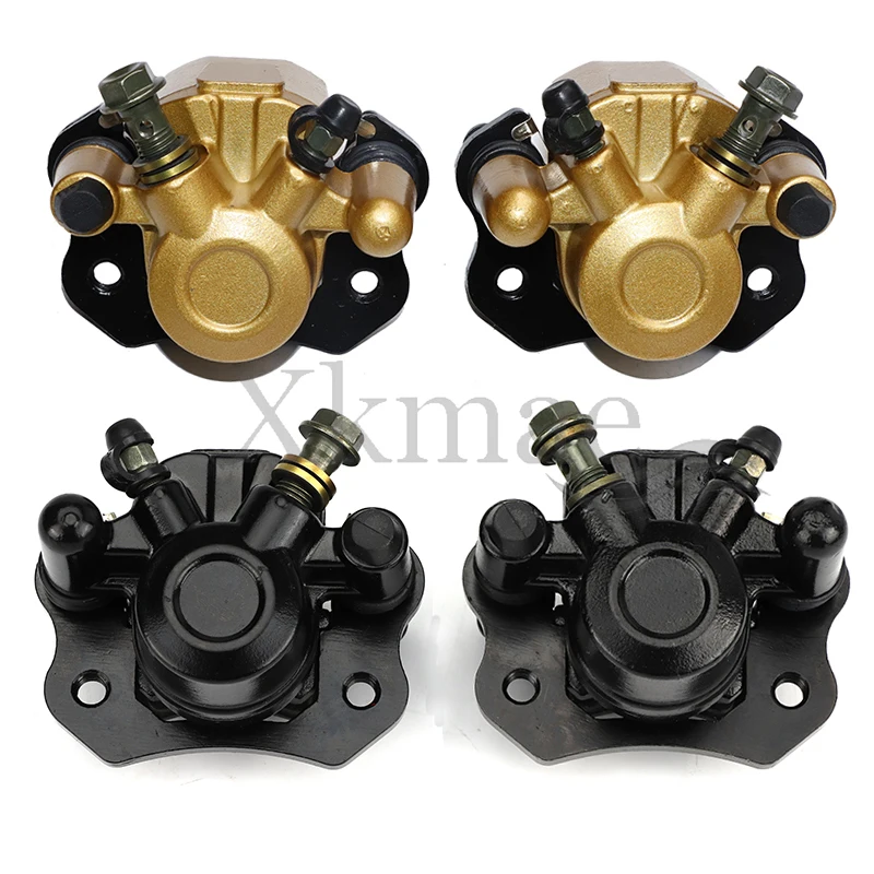 

Left/Right Brake Disc Rotor Caliper for 50cc-150cc ATV Go kart Quad bike Front and rear brake parts Taotao Roketa Sunl Kazuma