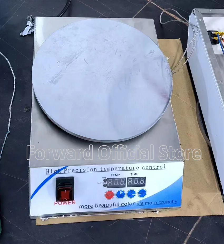 110V 220V Computer Digital Display Charpati Griddle Machine Precise Control Control 25CM Round Crepe Pancake Baking Pan Iron 5