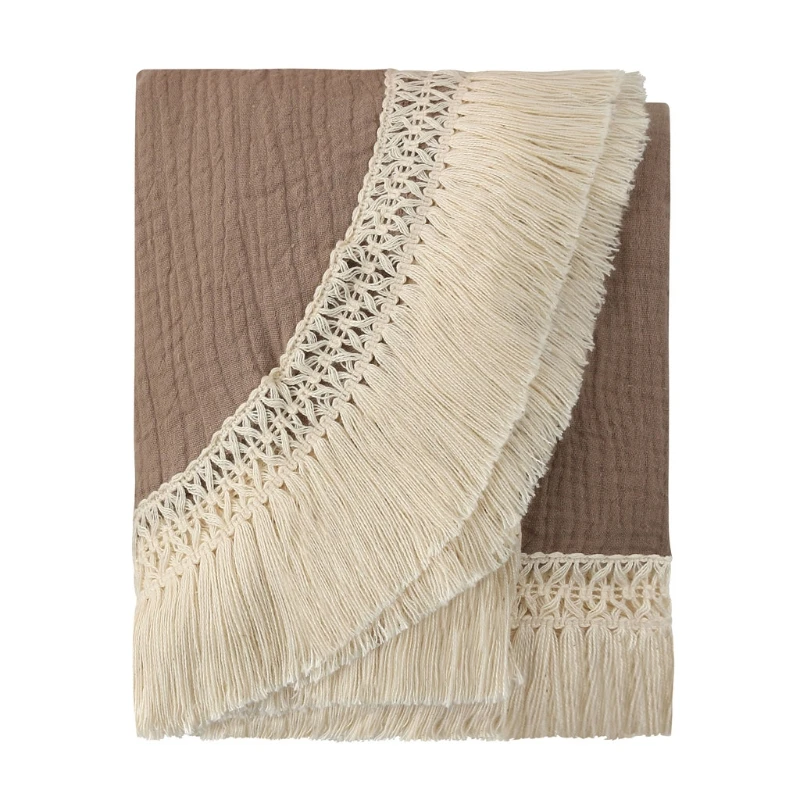 아기 담요 프린지 신생아 사진 소품 신생아 목욕 타월