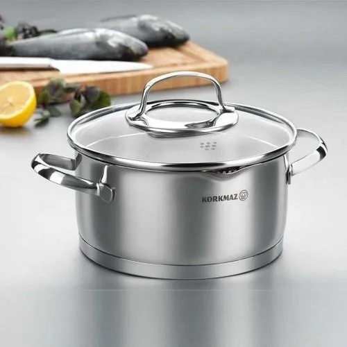 

Korkmaz Steama 16 cm Deep Cookware A1990