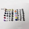 Wholesale 100-400sets Mini Colorful 6mm Round Metal Snap Buckles Sewing Doll Clothing Shoes Bags Decorative Coat Snap Button DIY 1