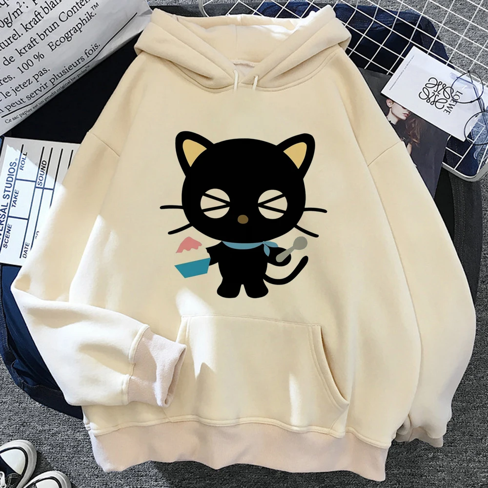 Chococat hoodies women Kawaii japanese 2023 anime sweater women Kawaii  Hooded Shirt