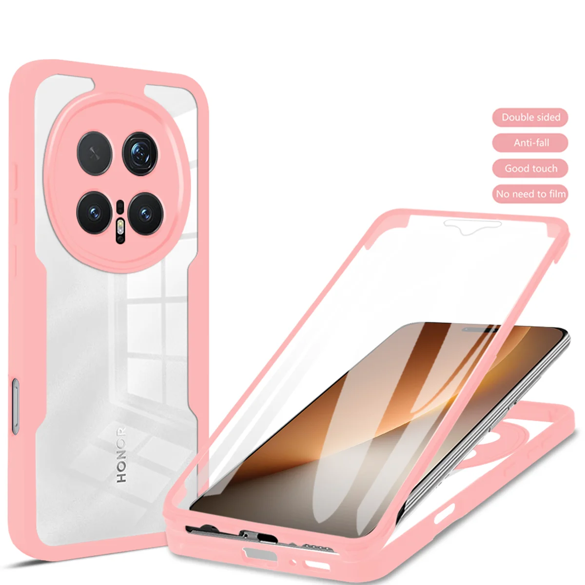 Ultimate 360° Protective Case – Full Body Coverage with Double-Sided Design