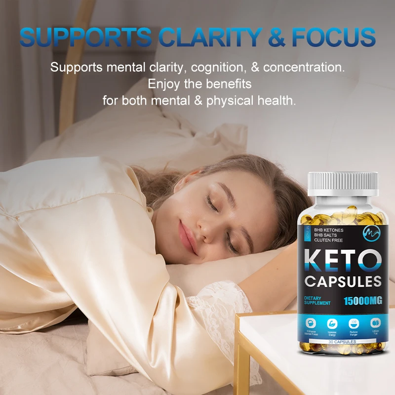 Ketone Capsule 15000MG Fat Management Burner 30Cap