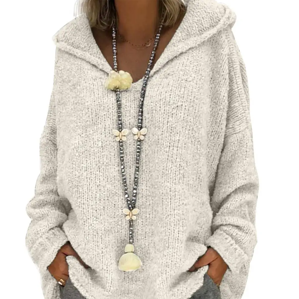 Autumn Oversized Hooded Sweatshirt
