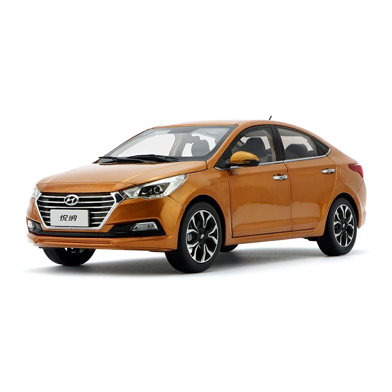 Литье под давлением масштаб 1:18 Пекин Hyundai VERNA модель автомобиля из сплава