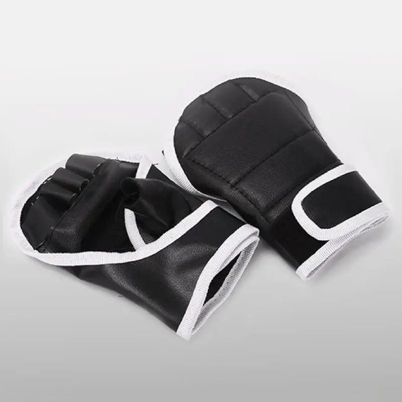 Punching Gloves Half Finger Kickboxing Gloves Taekwondo Sparring Glove Hand Wrap Man Boxing for Kids Kickboxing